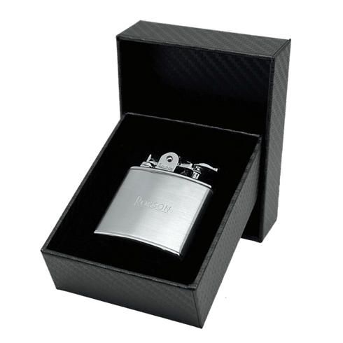 Vžigalnik Ronson 102001 plinski Nostalgia Jet Flame, Satin Chrome