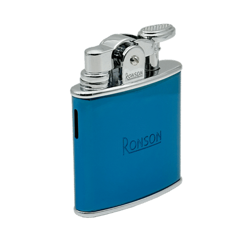 Vžigalnik Ronson 102004 plinski Nostalgia Jet Flame, Blue Ice