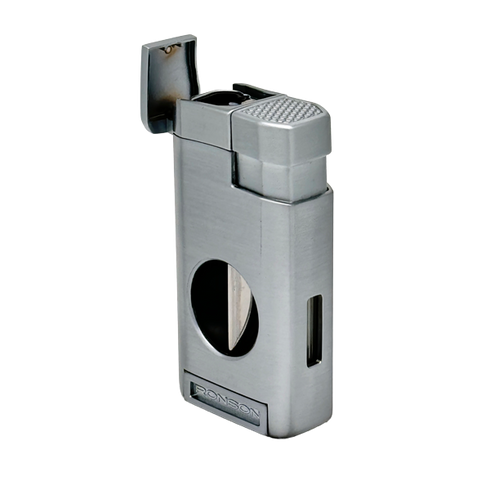 Vžigalnik Ronson 118001 za cigare plinski Jet Flame Thunder, Chrome