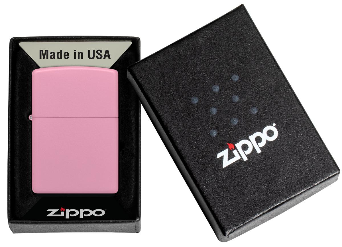 Zippo vžigalnik 238 Pink Matte