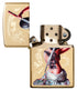 Zippo vžigalnik 29668 Mazzi Girl with Dragon Tattoo by Mazzi