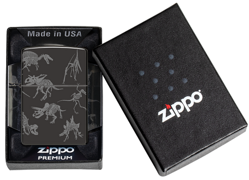 Zippo 60.007.083 vžigalnik Dinosaur Skeletons