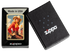 Zippo 46248 vžigalnik Cowgirl, Street Brass