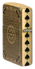 Zippo vžigalnik 46388 Ace of Spades & Skulls