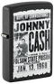 Zippo 46490 vžigalnik Music Johnny Cash