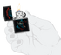 Zippo 60.007.384 vžigalnik Be A Gentleman