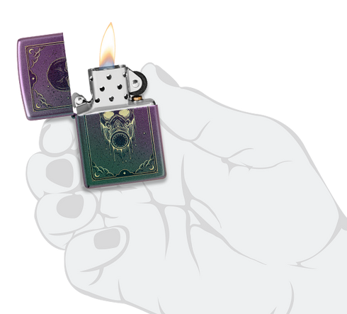 Zippo 46953 vžigalnik Dark Gas Mask