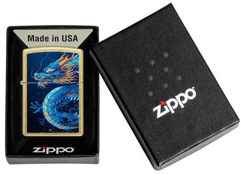 Zippo 47178 vžigalnik Blue Dragon