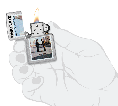 Zippo 47240 vžigalnik Pink Floyd, Street Chrome