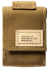 Zippo vžigalnik 49401 Black Crackle in etui Coyote Pouch