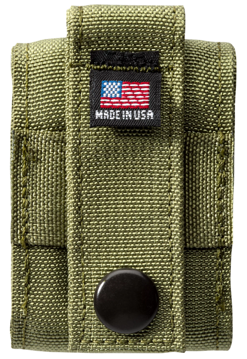 Zippo vžigalnik 49400 Black Crackle in etui OD Green Pouch