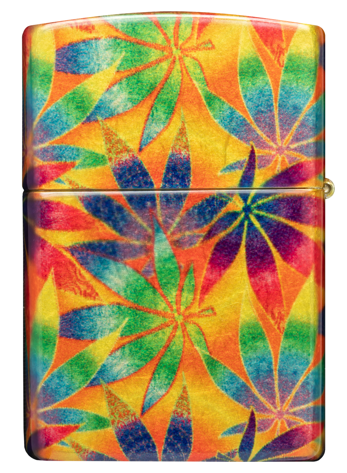 Zippo vžigalnik 48776 Cannabis Tumbled Brass