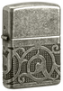 Zippo vžigalnik 49290 Pattern Armor Antique Silver