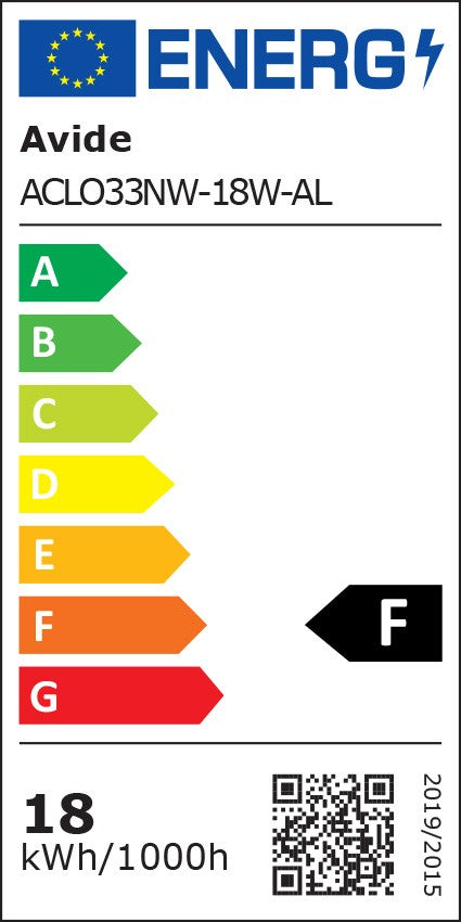 Avide 919669 Stropna svetilka Alice LED 18W 4000K 1600lm fi330mm okrogla SMD IP44
