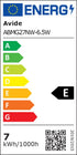 Avide 931685 Žarnica mini LED 6.5W E27 806lm G45