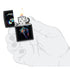 Zippo 48647 vžigalnik Colorful Skeleton Girl UV