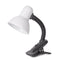 Svetilka namizna Basic s klipom max 60W bela LED, ABDL-CLIP-W-60W