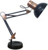 Svetilka namizna LED Basic Vintage, Kovinska Črna, E27, 60W, ABLDL-VINTE27-FM-60W
