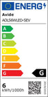 Svetilka vgradna (stopnice) Sevilla LED SMD 6W NW 4000K 402lm IP54 fi160mm AOLS6WLED-SEV