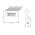 Asalite ASAL0275 Reflektor LED Slim solarni 10W 4000K 1300 lm + senzor