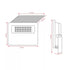 Asalite ASAL0276 Reflektor LED Slim solarni 20W 4000K 1800 lm +senzor
