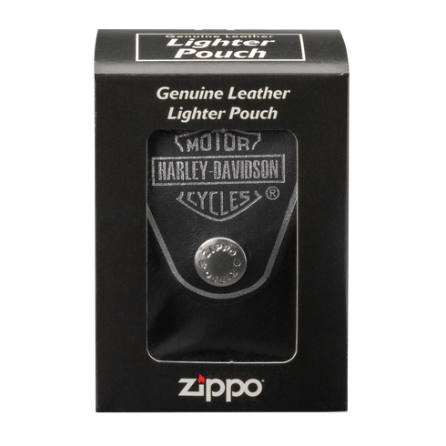 Zippo usnjeni etui HDPBK - Harley Davidson