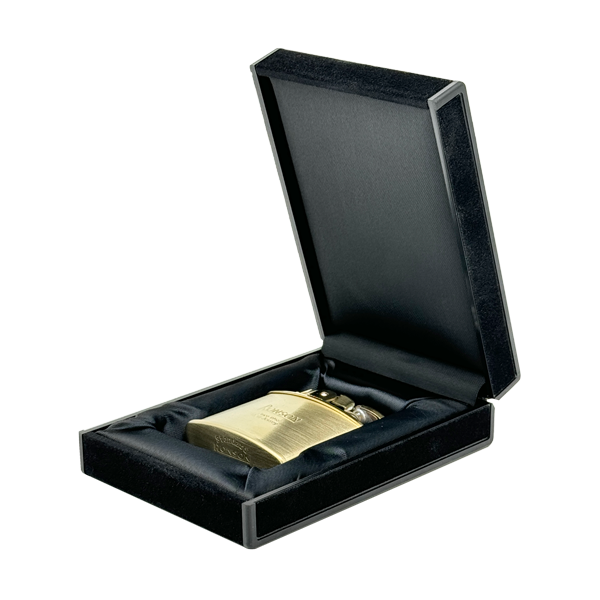 Ronson 210001 Vžigalnik polnilni Nostalgia kremen v zlati barvi