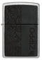 Zippo 46919 vžigalnik Elegant Black Leather Emblem