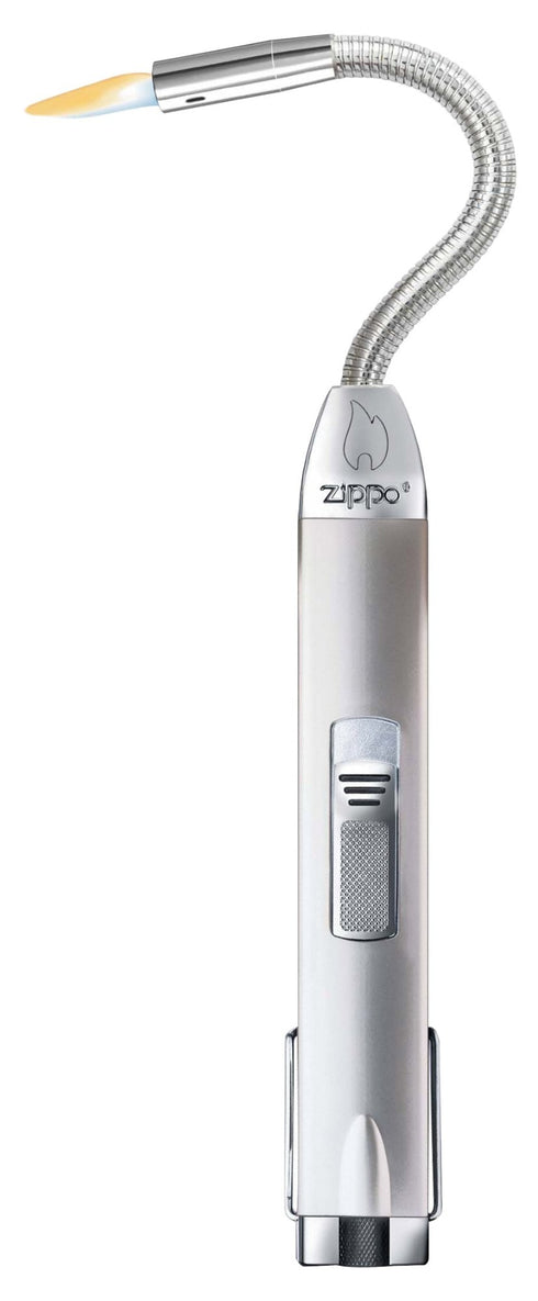 Zippo 121353 Prižigalec z gibljivo glavo, srebrn