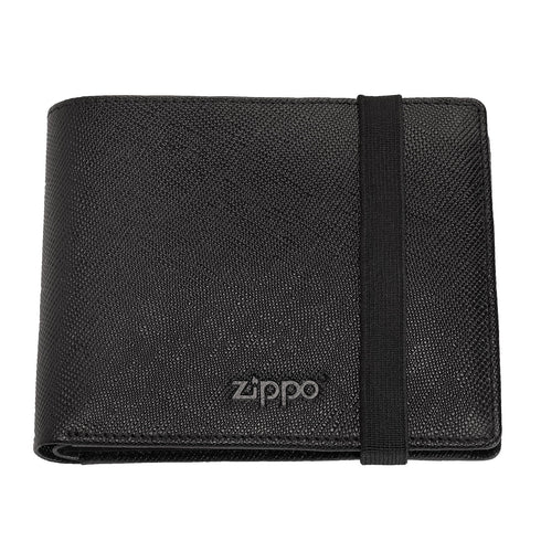 Zippo 2.007.076 Denarnica Saffiano Range RFID z elastiko, ležeča