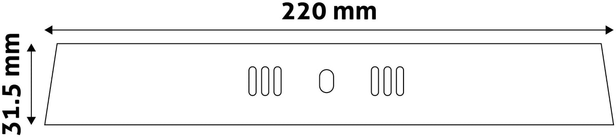 Avide 281963 Stropna svetilka LED 18W CW 1500 lm