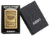 Zippo vžigalnik 60.001.212 Jack Daniel's Emblem