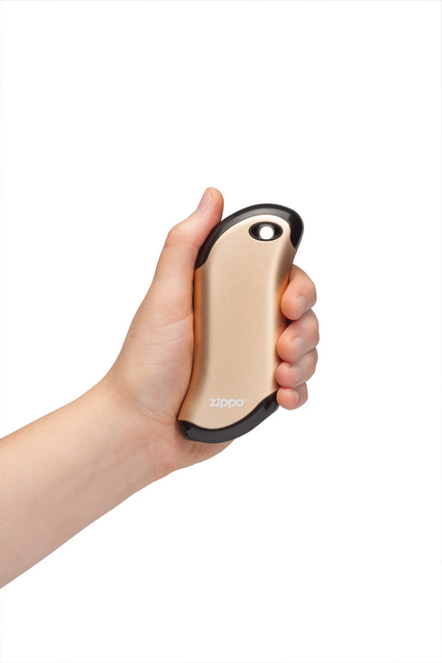 Zippo 2.007.360 HeatBank™ 9s PLUS Grelec za roke in USB polnilec, Zlat