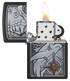 Zippo vžigalnik 48120 Shark Ship Emblem