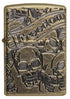 Zippo vžigalnik 49035 Freedom Skull