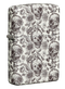 Zippo vžigalnik 49458 Skulls & Flowers, Glow in the Dark