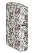 Zippo vžigalnik 49458 Skulls & Flowers, Glow in the Dark