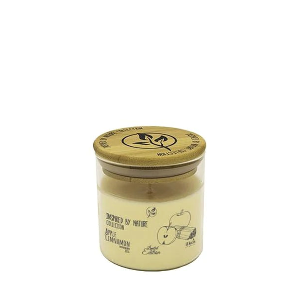 Ilkos 550722 Sveča Inspired by Nature 215g - Apple Cinnamon