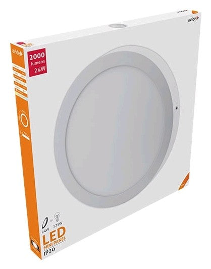 Avide 908823 Stropna svetilka LED 24W NW 2000 lm