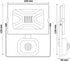 Avide 908984 Reflektor s senzorjem SMD LED 10W NW 800 lm