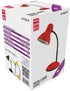 Avide 915586 Namizna svetilka Basic Simple E27 max 40W Rdeča