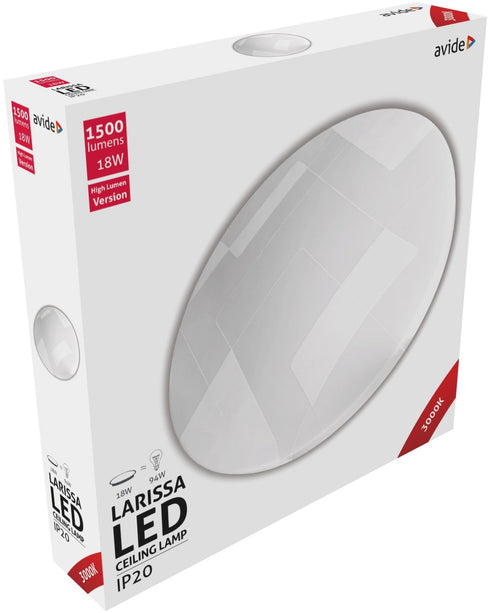 Avide 924168 Stropna svetilka Larissa LED 18W 3000K 1500 lm