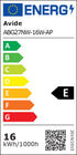 Avide 925004 Žarnica LED 16W E27 4000K 2000lm A70