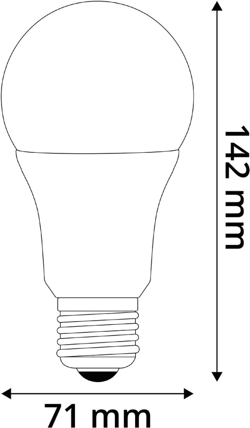 Avide 925004 Žarnica LED 16W E27 4000K 2000lm A70
