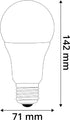 Avide 925004 Žarnica LED 16W E27 4000K 2000lm A70