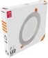 Avide 929989 Vgradna stropna svetilka LED Okrogla Saten 12W 4000K 950 lm