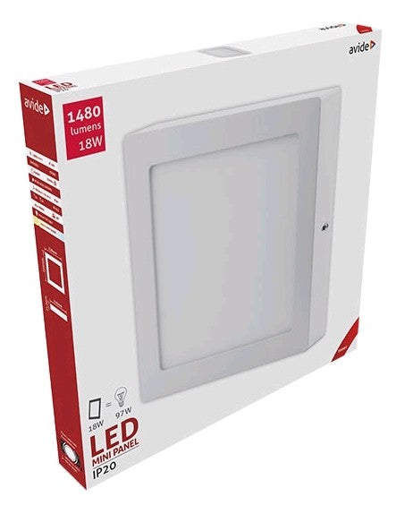 Avide 281130 Svetilka stropna LED 18W WW 1480 lm
