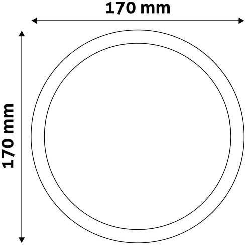 Avide 81864 Stropna svetilka LED 12W NW 950 lm