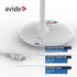 Avide 62287644 Namizna svetilka RGB Bela LED NW