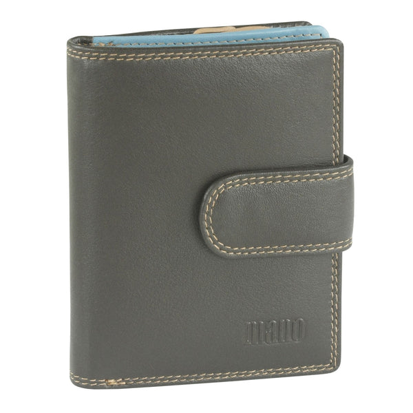 Mano M17702BR/TP Ženska denarnica rjava/sv. modro/bež